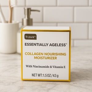 B.Pure Essentially Ageless Collagen Moisturizer w/Niacinamide & Vitamin E 1.5oz